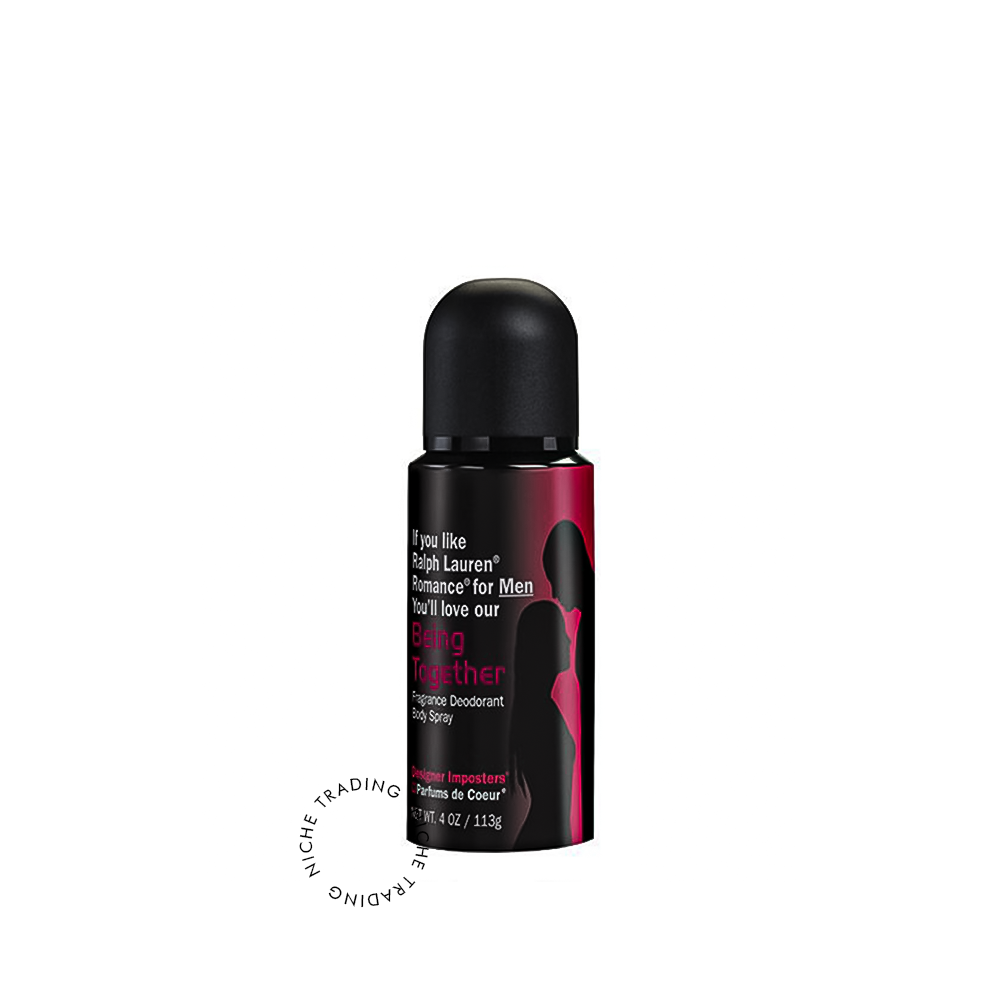 Designer Imposter Being Togethr Deoderant Spray for Men 113g - Designer Imposter | Niche Trading Qatar