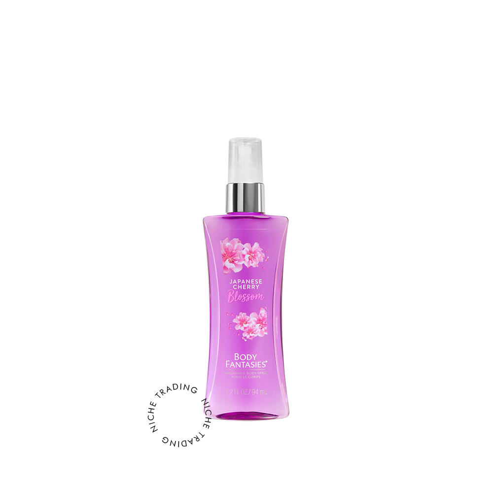 Body Fantasies Signature Japanese Cherry Blossom Body Spray 94ml - Body Fantasies | Niche Trading Qatar