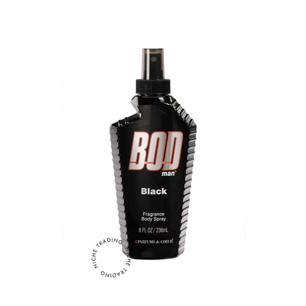 Bod Man Black 236ml - Body Fantasies | Niche Trading Qatar