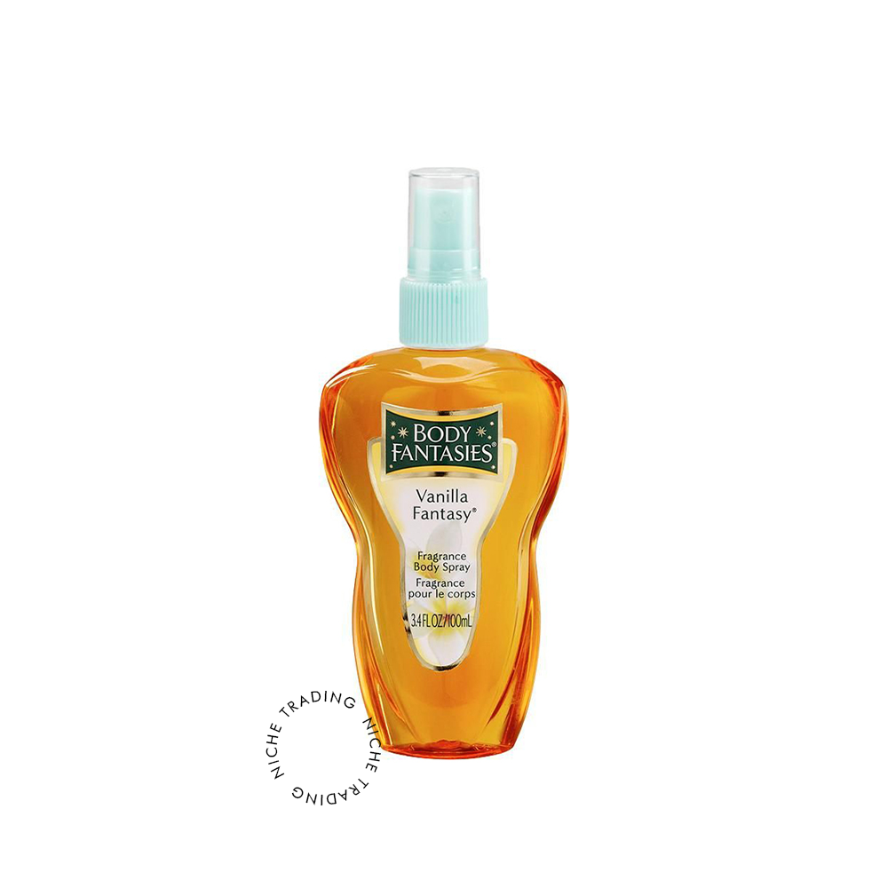 Body Fantasies Vanilla Body Spray 100ml - Body Fantasies | Niche Trading Qatar
