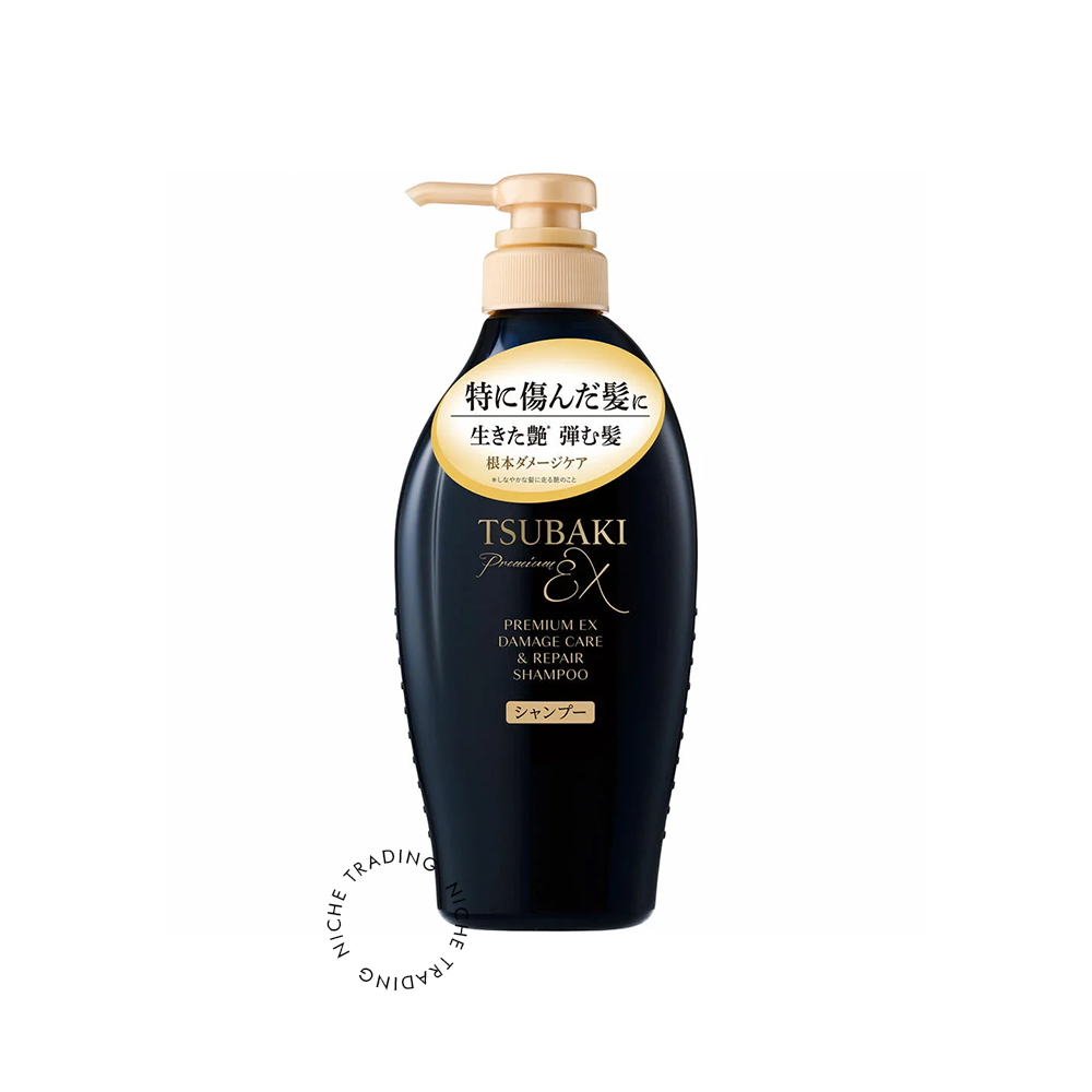 Tsubaki Premium EX Intensive Repair Shampoo/490ml - Tsubaki | Niche Trading Qatar
