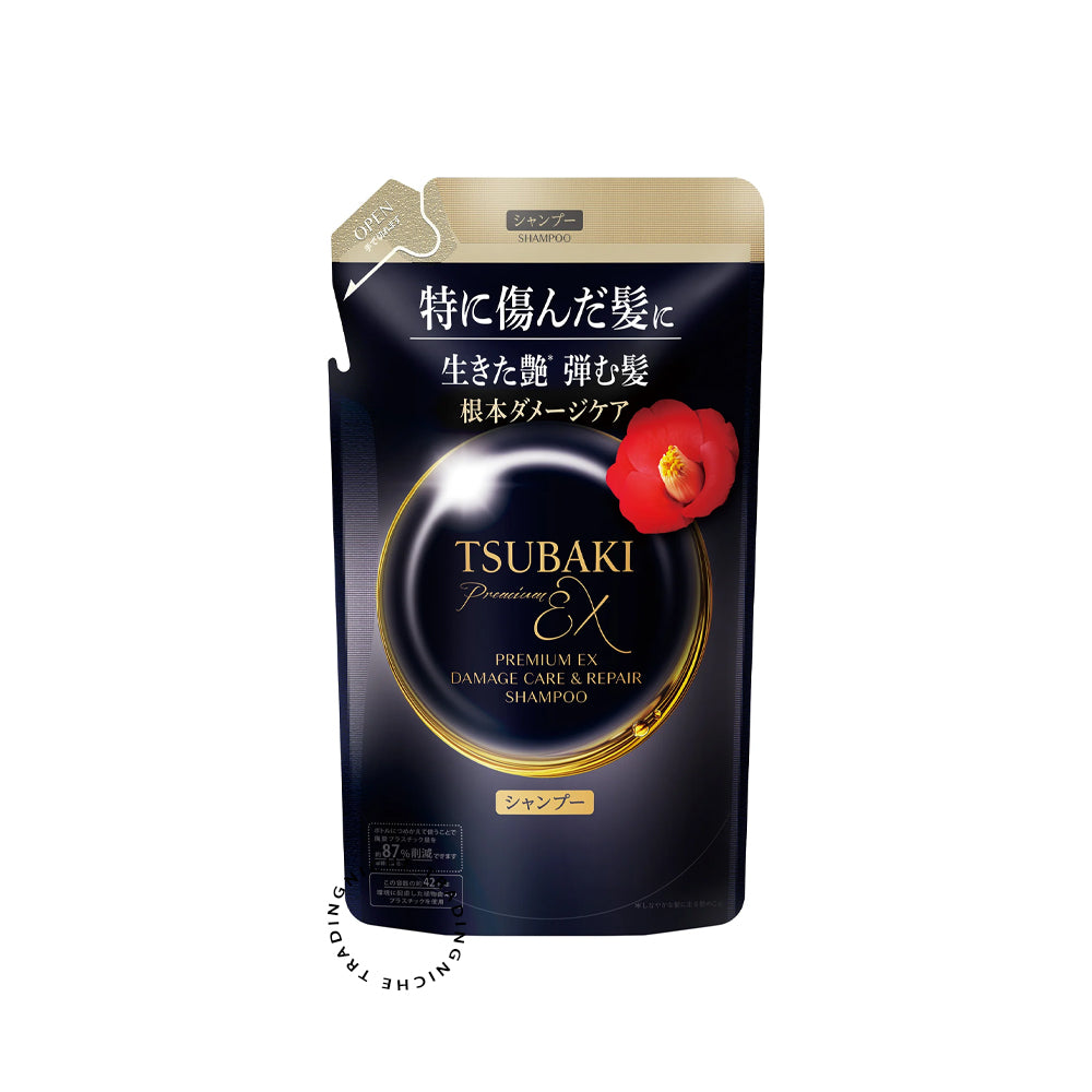 تسوباكي شامبو - Tsubaki Premium EX Damage Care & Repair Shampoo (300ml) | قطر