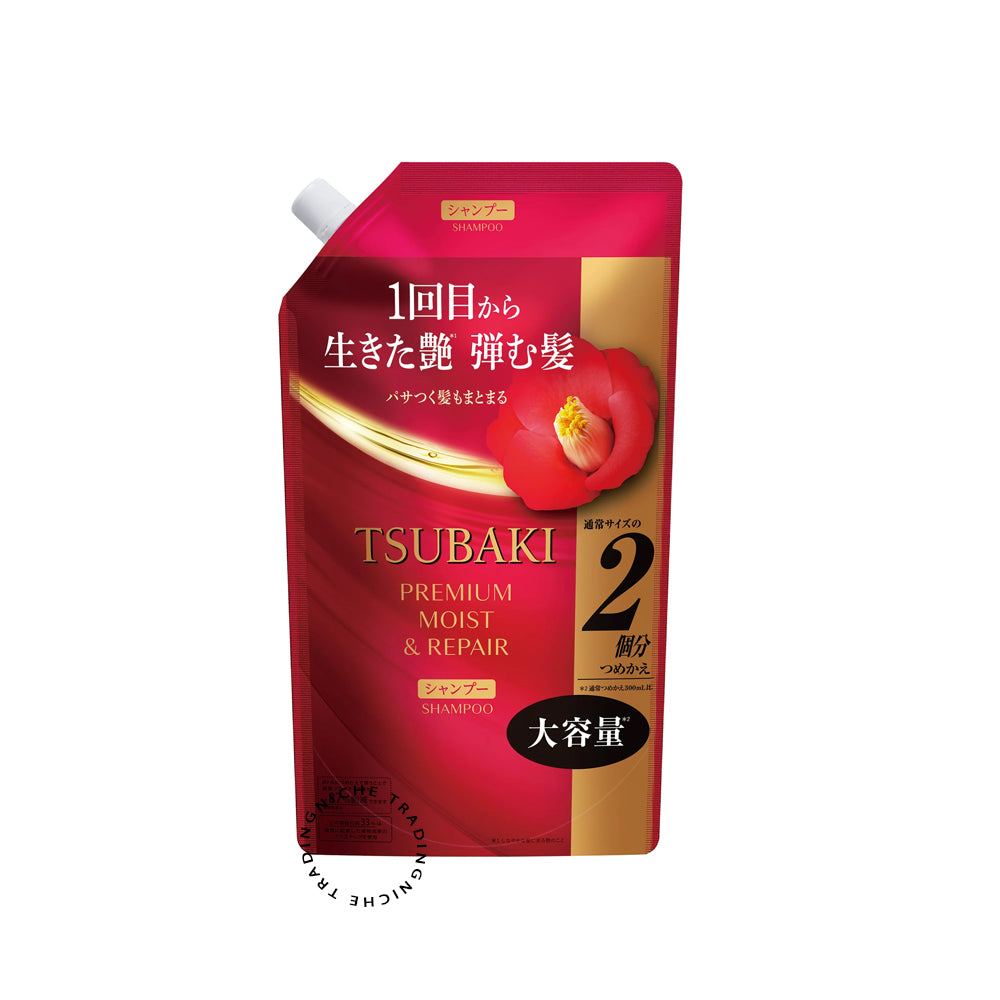 تسوباكي شامبو - Tsubaki Premium Moist & Repair Shampoo (600ml) | قطر