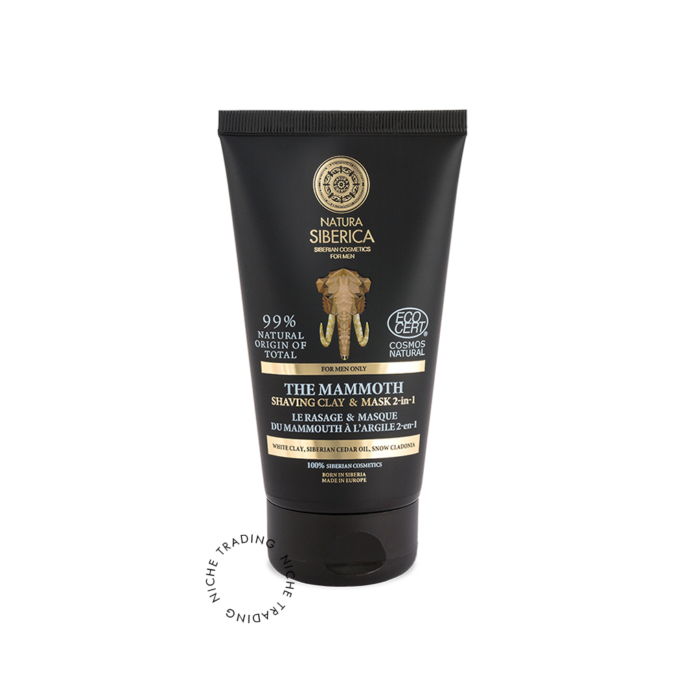 NS Men Shaving clay & mask 2-in-1 The Mammoth, 150ml