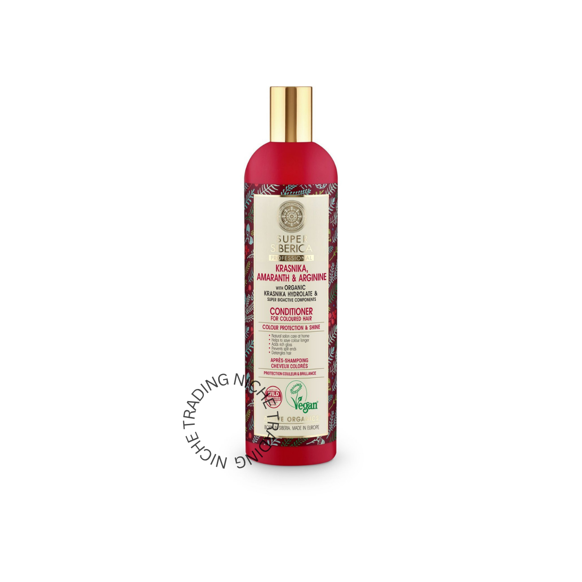 Super Siberica Krasnika, Amaranth & Arginine. Conditioner for - Oblepikha | Niche Trading Qatar