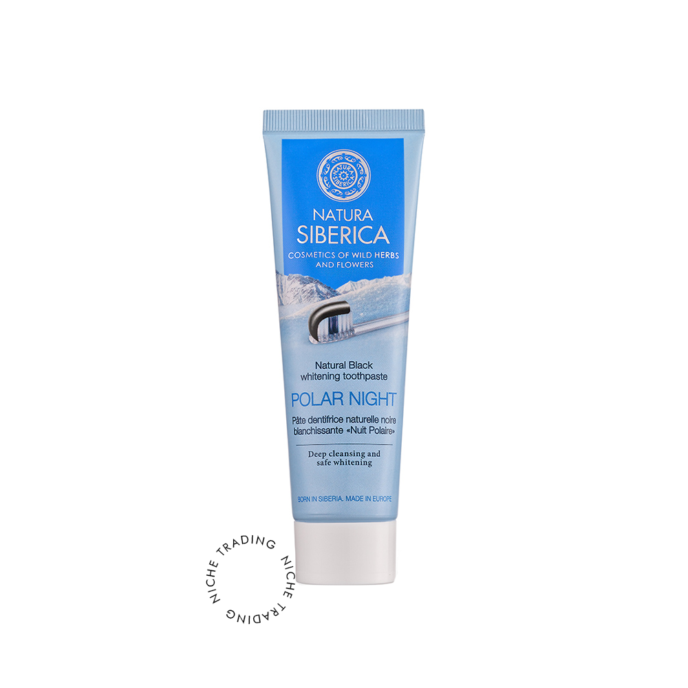 NS Natural black whitening toothpaste "Polar Night", 100g