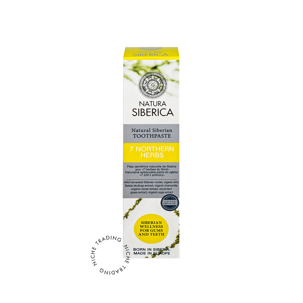 NS Natural Siberian toothpaste "7 Northern Herbs", 100g