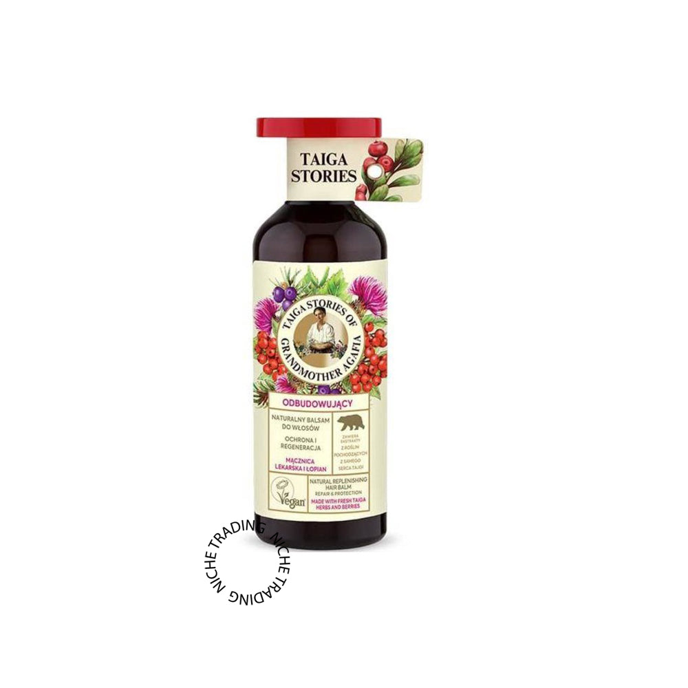 Taiga stories. Natural hair conditioner Bearberry & Burdock, 500ml