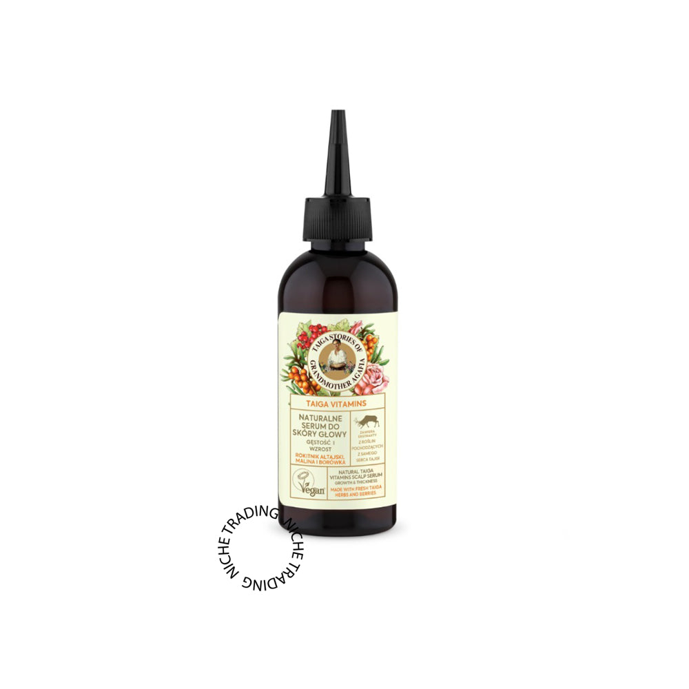 Taiga stories. Natural scalp serum Taiga vitamins, 170ml