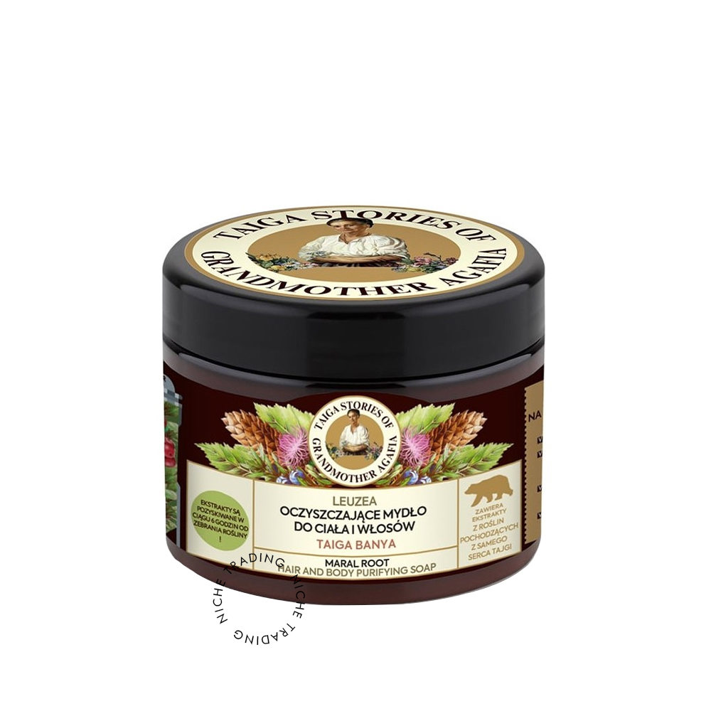 Taiga Stories. Hair and Body Purifying Soap Maral Root, 300ml - Taiga Stories | Niche Trading Qatar