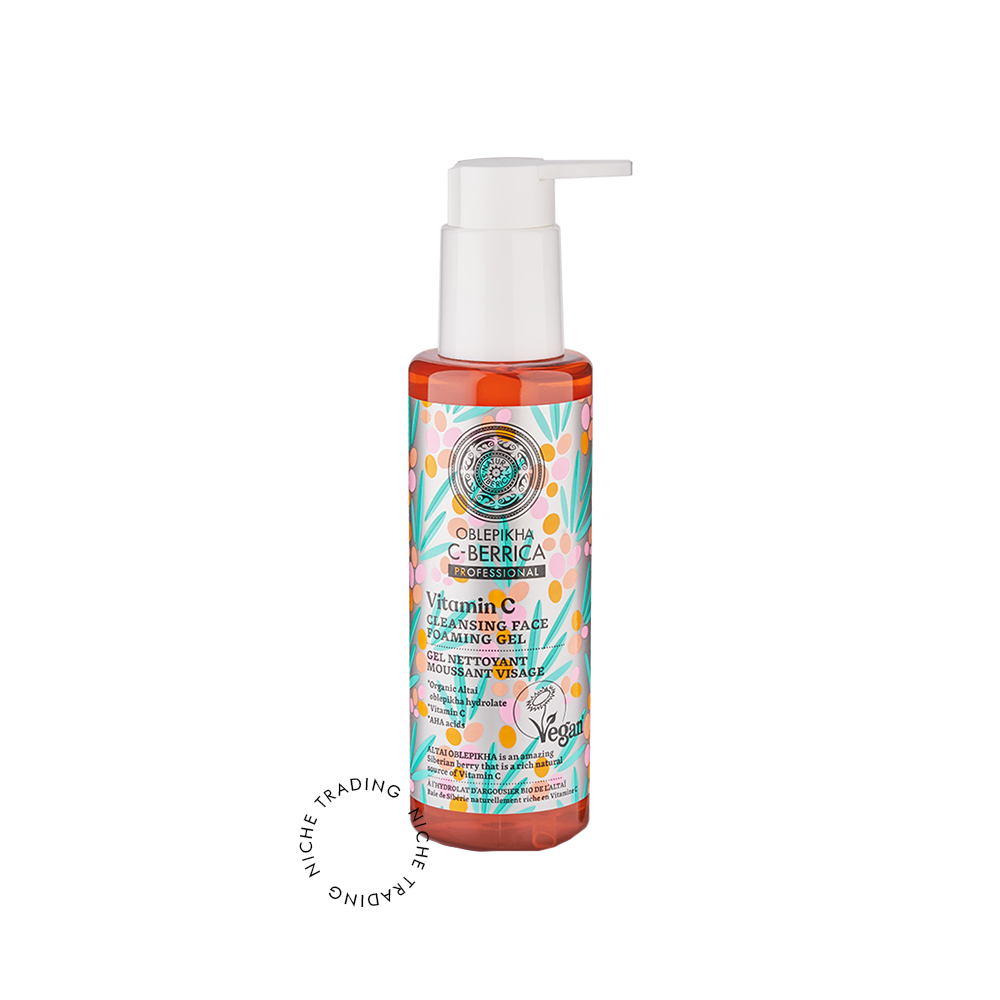 Oblepikha C-BERRICA. Cleansing Face Foaming Gel, 145ml
