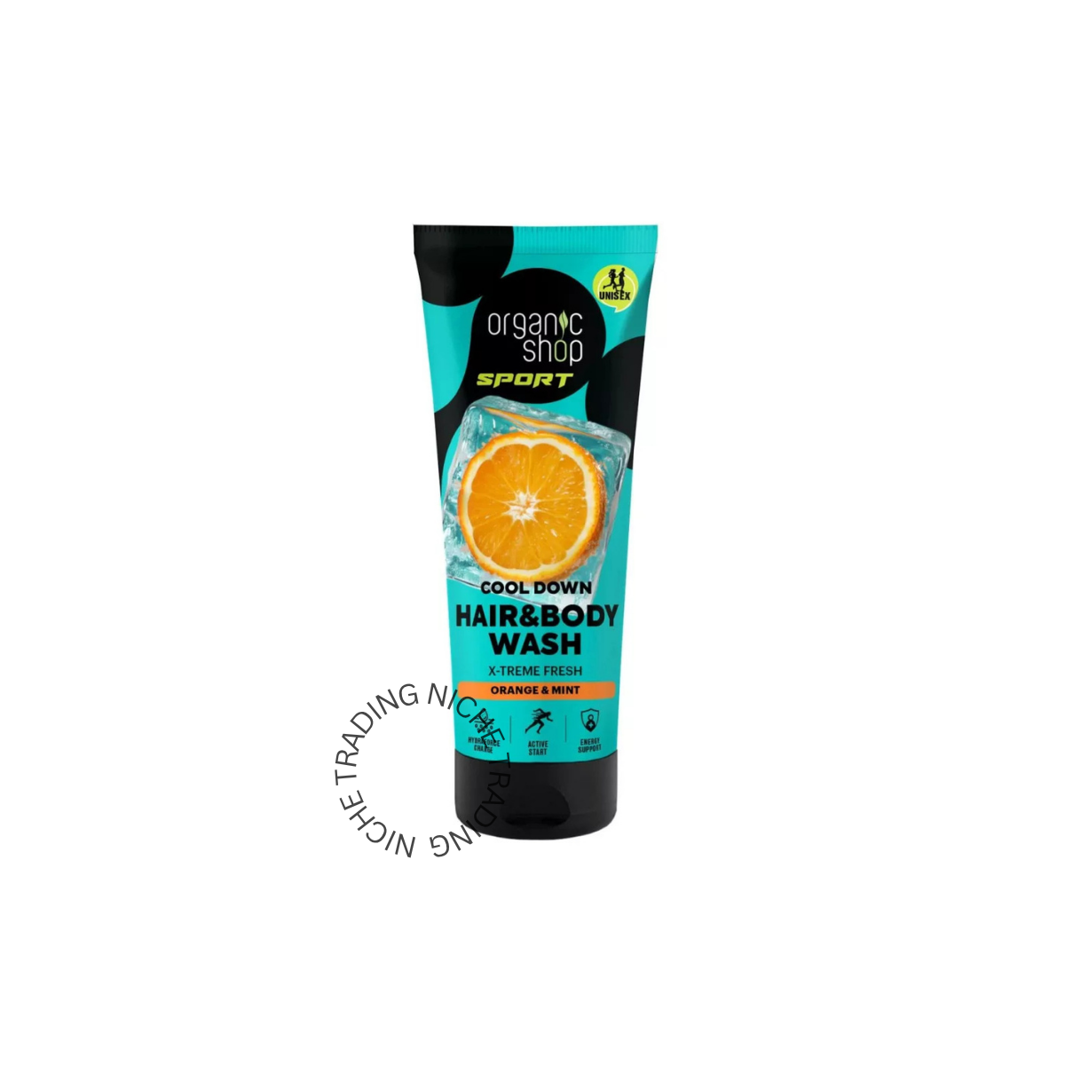 Hair & Body Wash – Organic Shop SPORT X-treme Fresh, 200ml - Organic Shop | Niche Trading Qatar