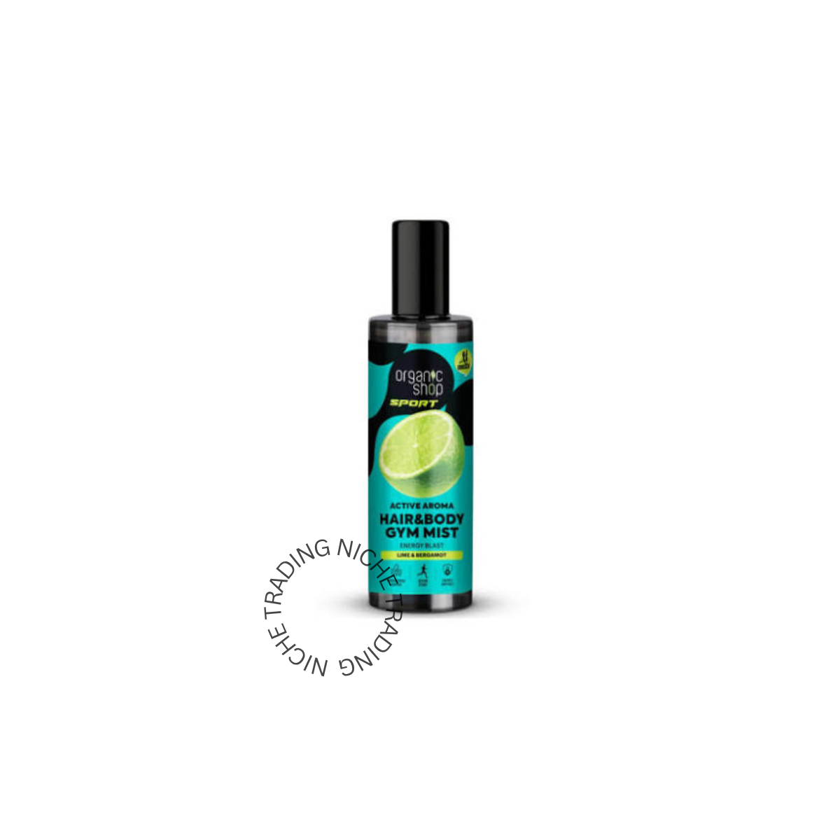 Hair & Body Mist Organic Shop Sport Energy Blast, 200ml - Organic Shop | Niche Trading Qatar