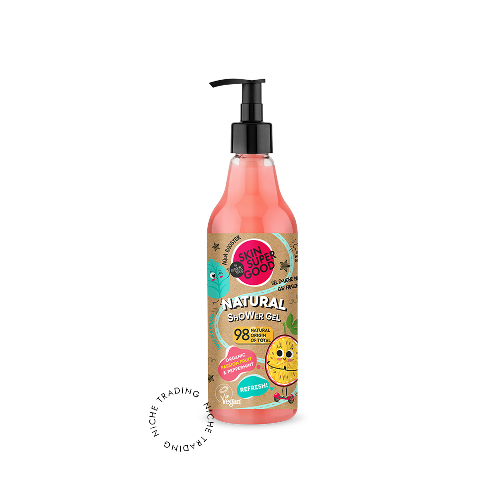 SKIN SUPER GOOD Natural Shower Gel Cosmo Refresh , 500ml