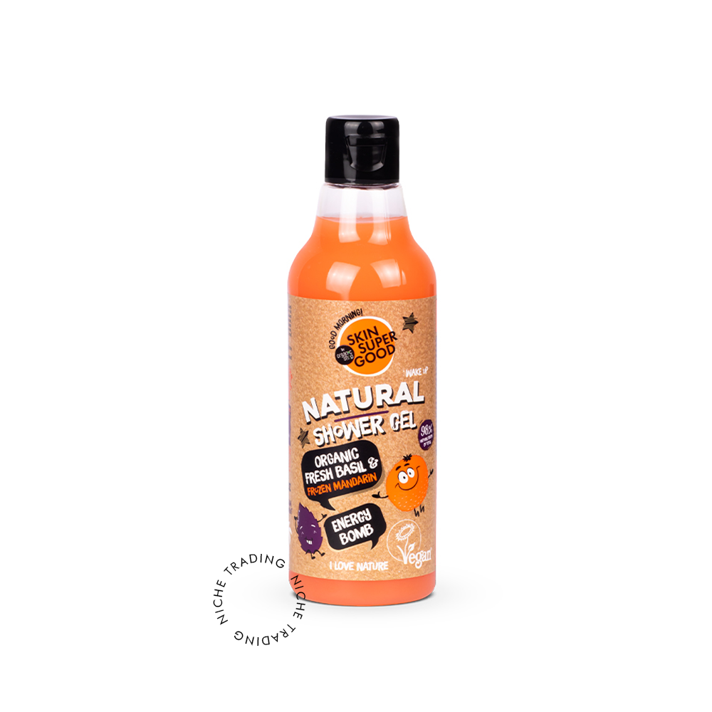 SKIN SUPER GOOD Natural Shower Gel Energy Bomb , 500ml