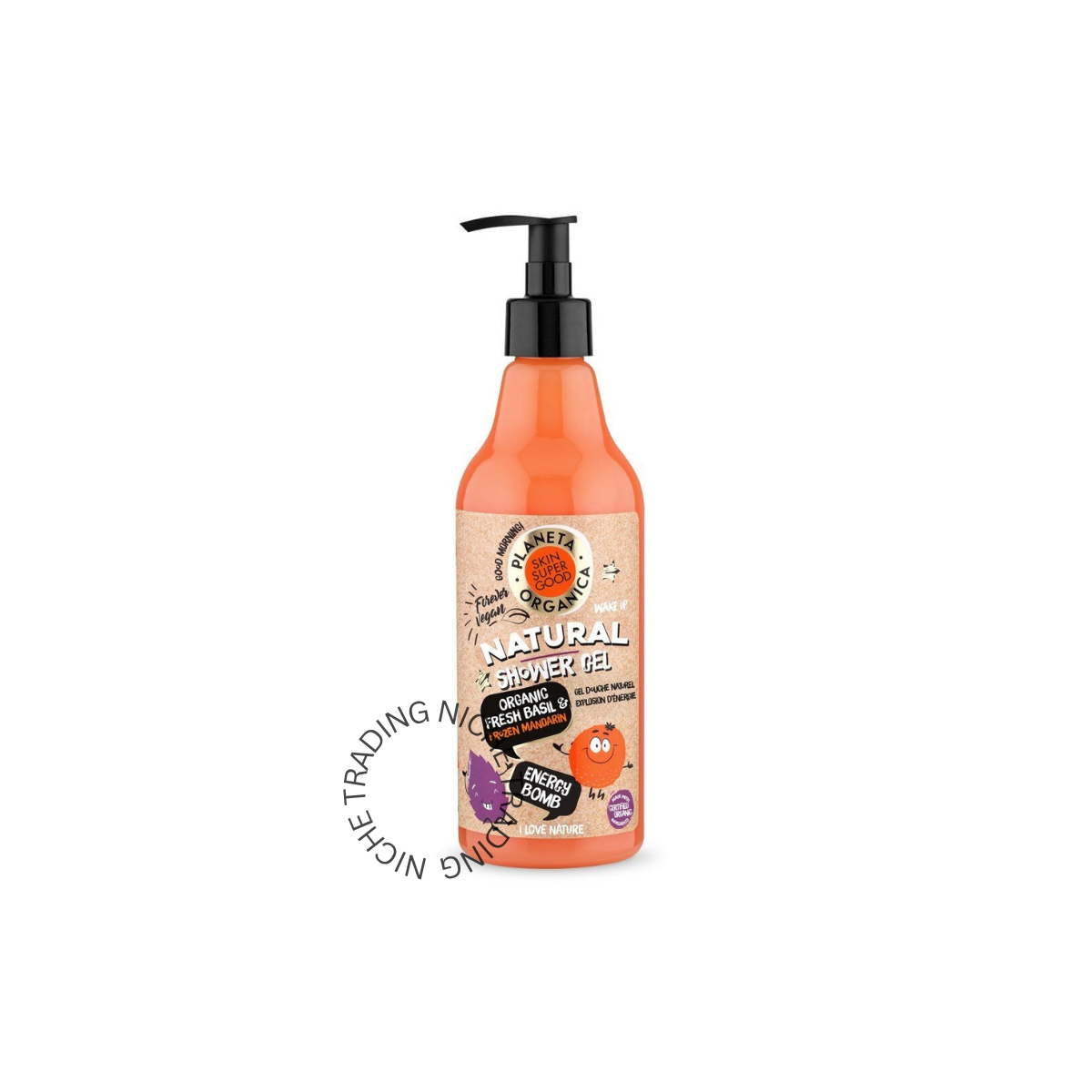 Skin Super Good Natural Shower Gel Energy Bomb , 500ml - Organic Shop | Niche Trading Qatar