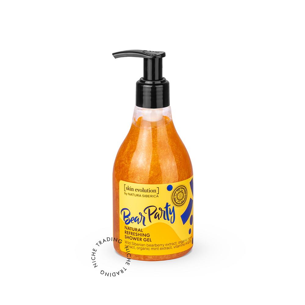 NS. Skin Evolution. Natural Refreshing Shower Gel BEAR PARTY, 260ml