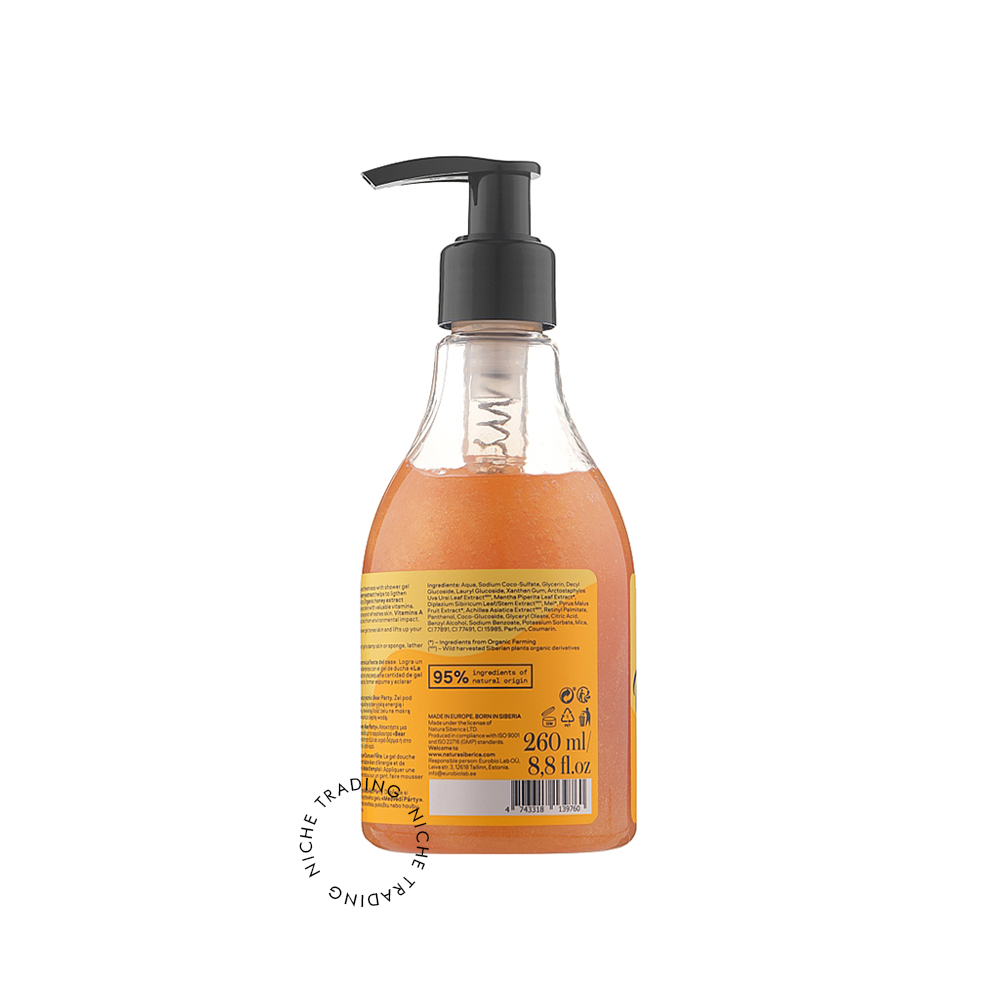 NS. Skin Evolution. Natural Refreshing Shower Gel BEAR PARTY, 260ml