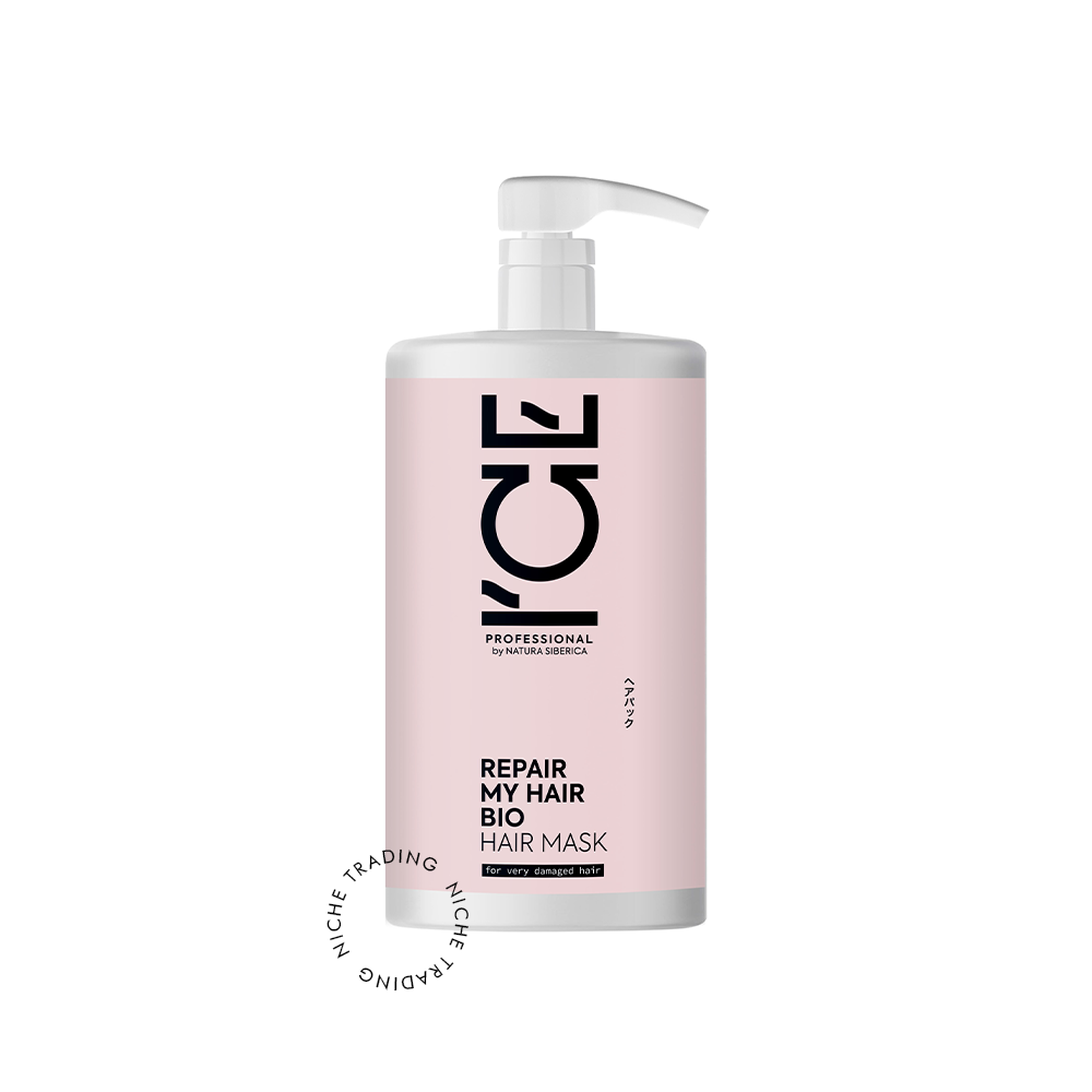 Ice by Natura Siberica. Repair My Hair Mask, 750ml - Ice | Niche Trading Qatar