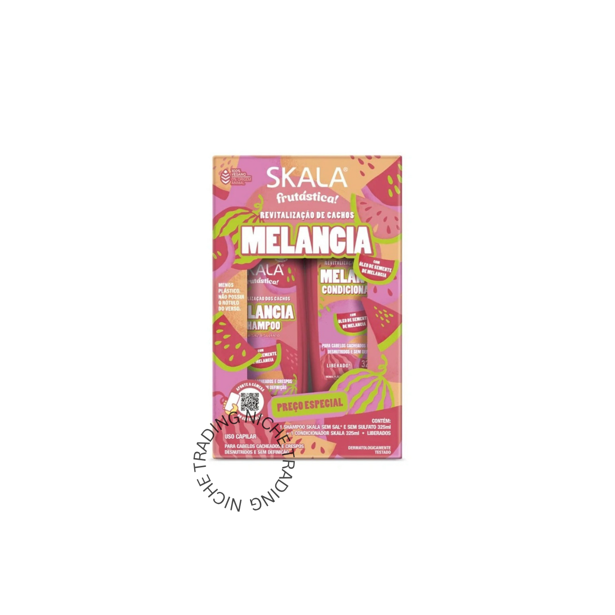 SKALA - MELANCIA SHAMPOO + CONDITIONER 325 ML - Skala | Niche Trading Qatar