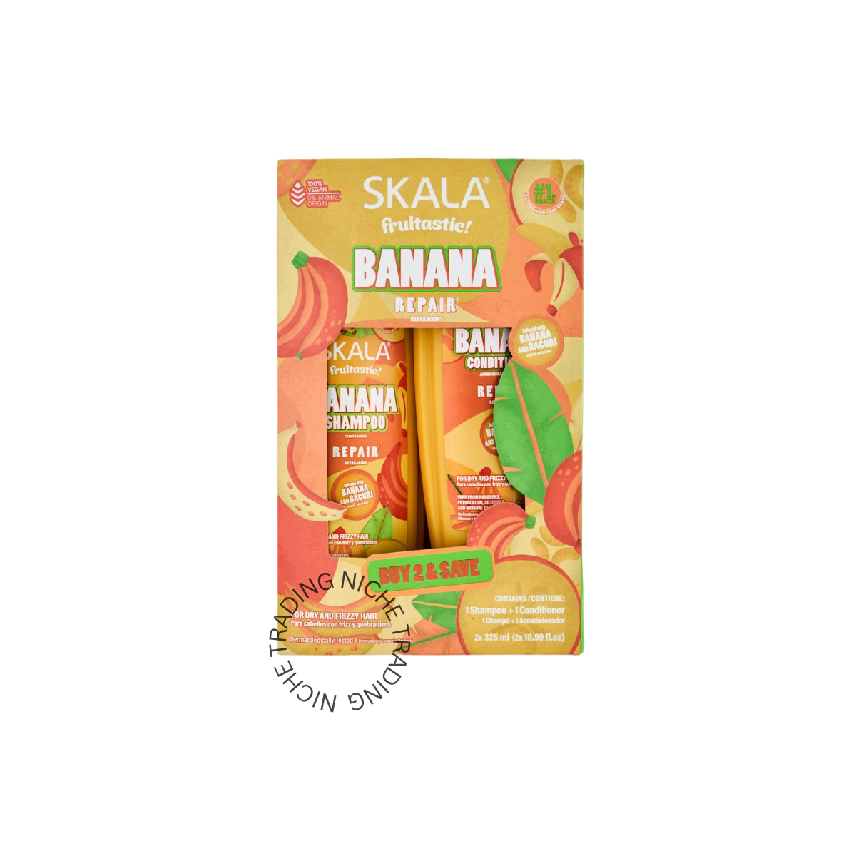 Skala Kit Shampoo + Conditioner BANANA E BACURI - Skala | Niche Trading Qatar
