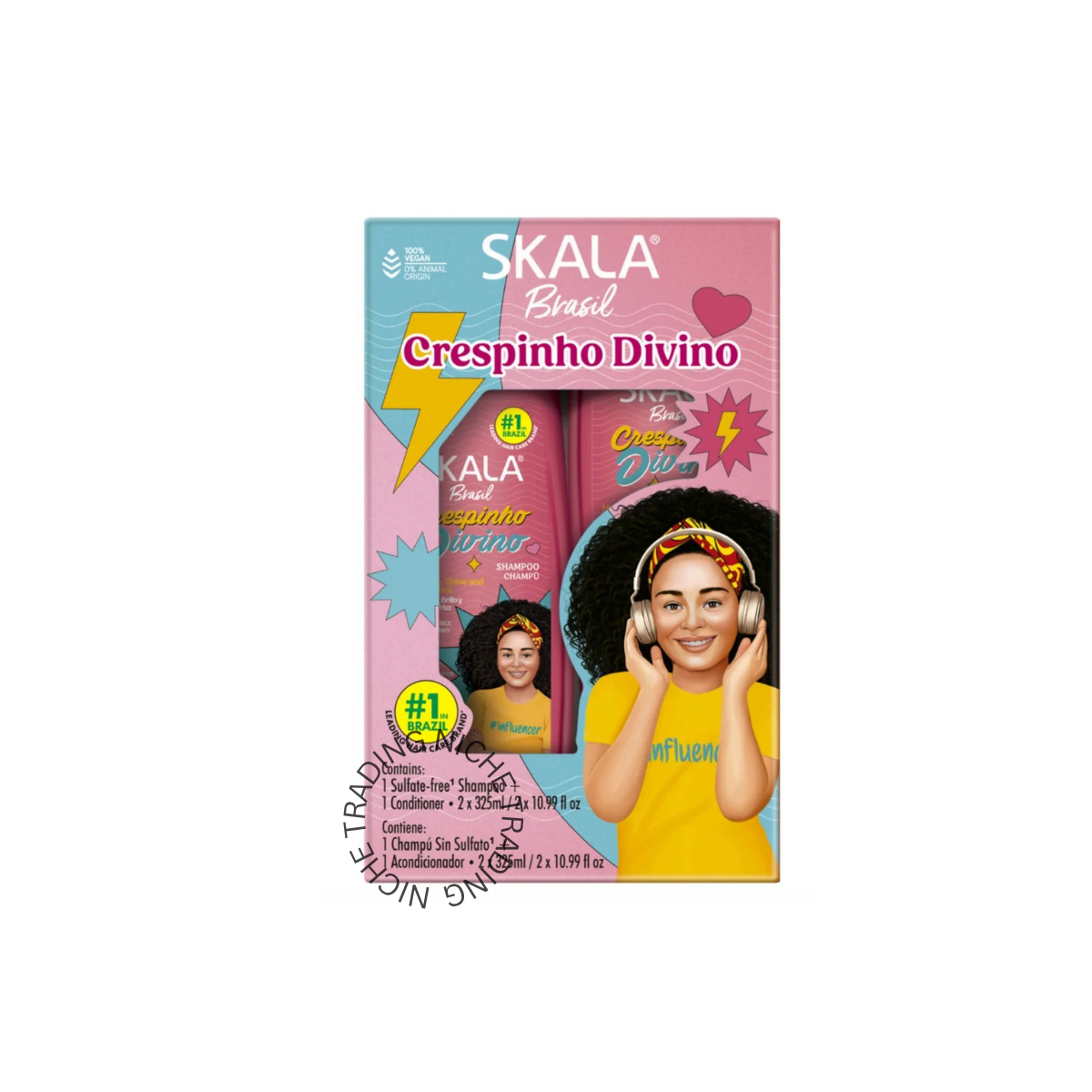SKALA - CRESPINHO DIVINO SHAMPOO + CONDITIONER 325 ML - Skala | Niche Trading Qatar