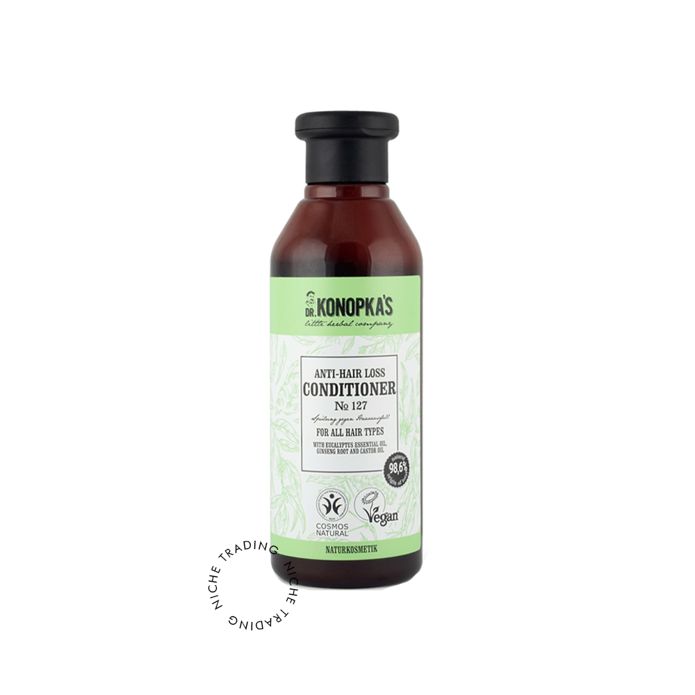Anti-Hair Loss Conditioner №127 for All Hair Types 280ml - Dr. Konokpa | Niche Trading Qatar