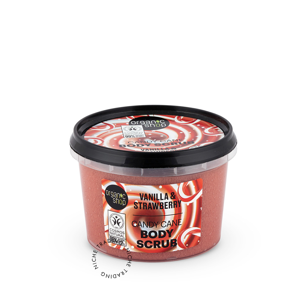OS Body Scrub Candy Cane, 250ml - Organic Shop | Niche Trading Qatar