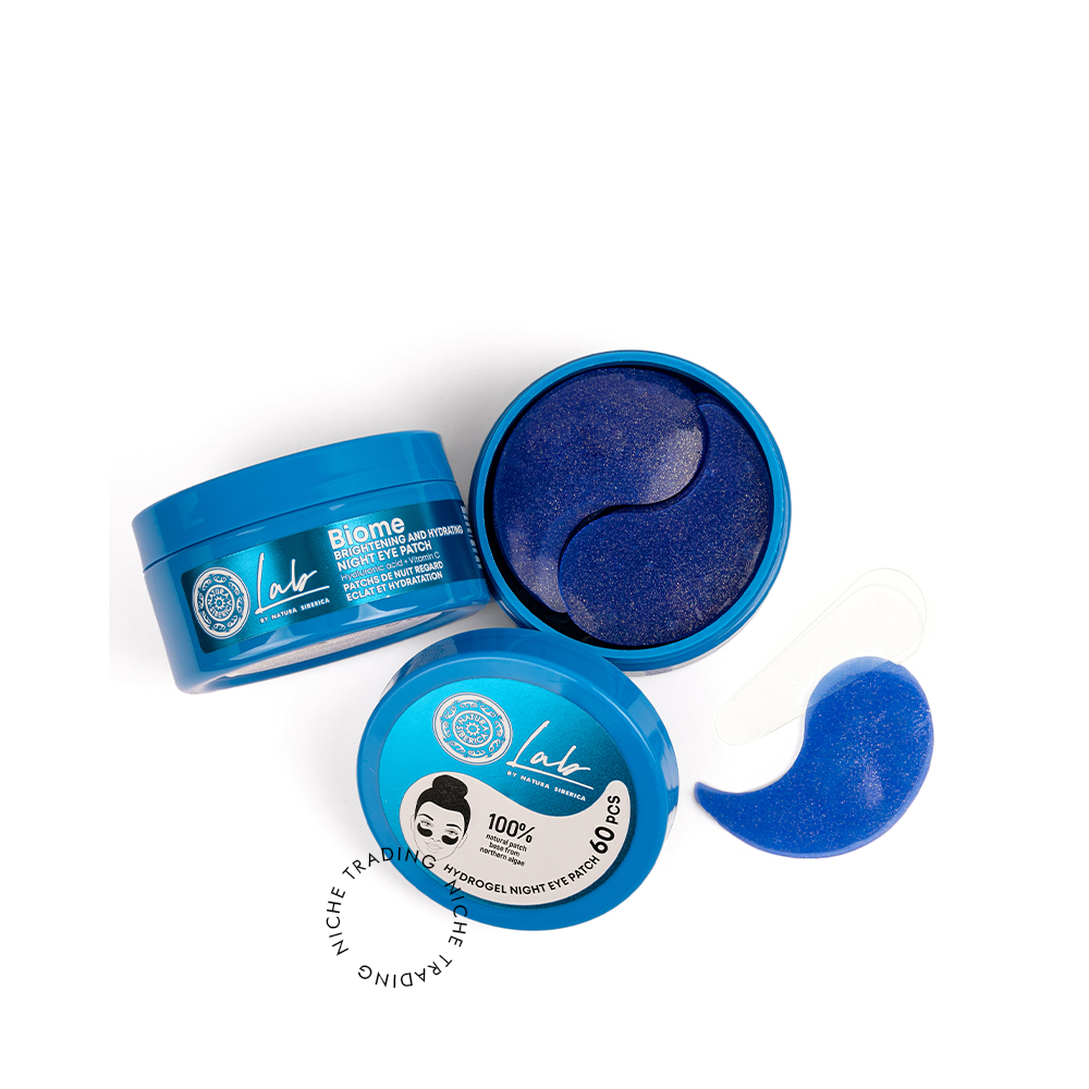 Lab by NS. Biome. Brightening and Hydrating Night Eye Patch, 60 pcs