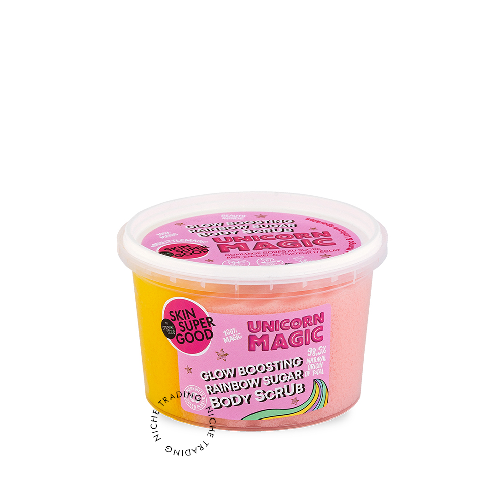 Ssg Glow Boosting Rainbow Sugar Body Scrub Unicorn Magic 250ml - Organic Shop | Niche Trading Qatar