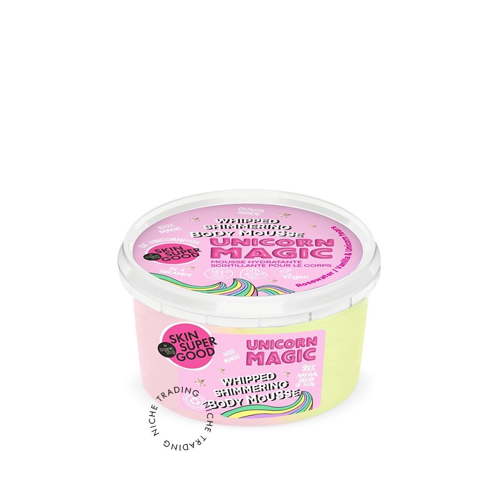 Ssg Unicorn Magic. Whipped Shimmering Body Mousse 250ml - Organic Shop | Niche Trading Qatar