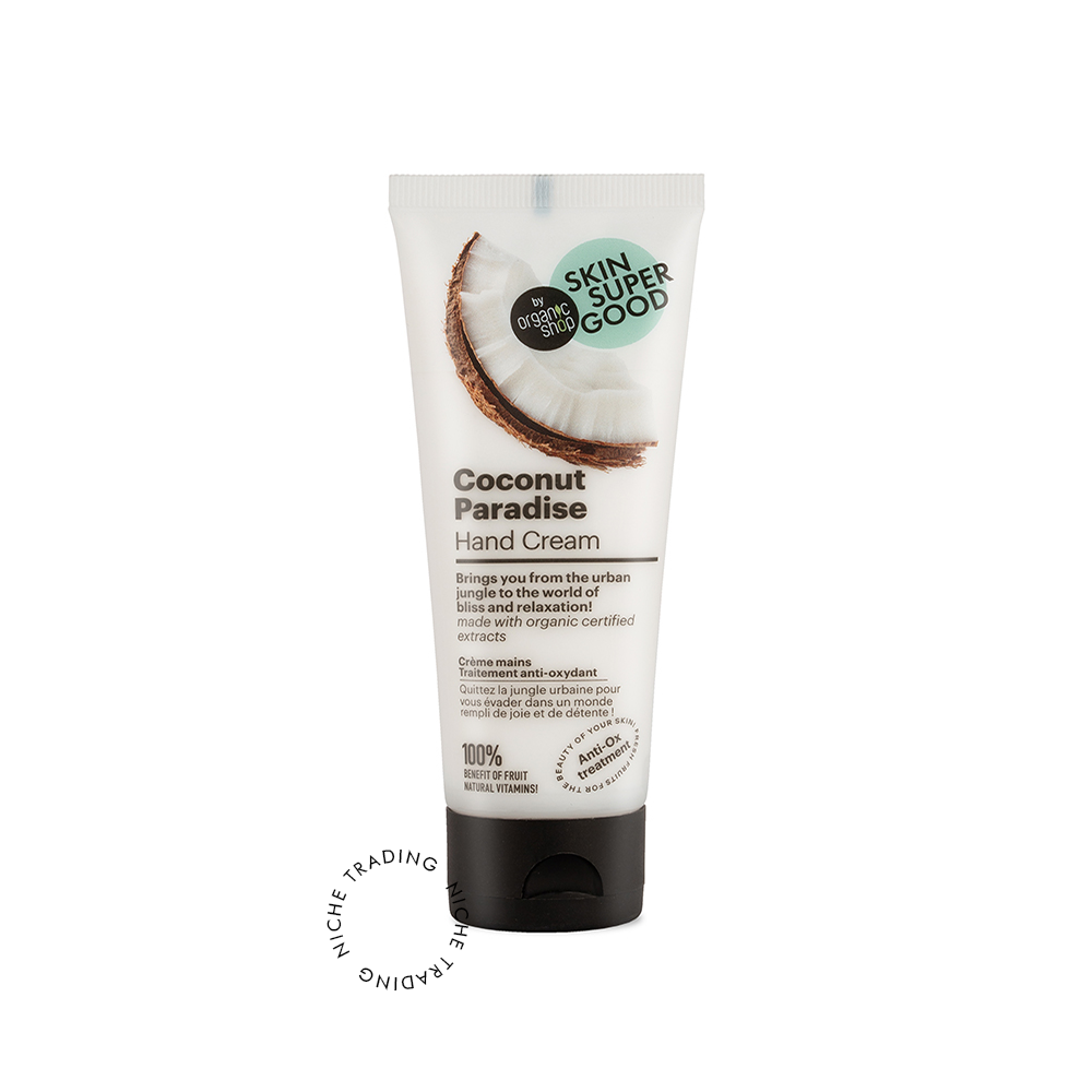 SSG Coconut paradise hand cream. Anti-Ox treatment, 75ml