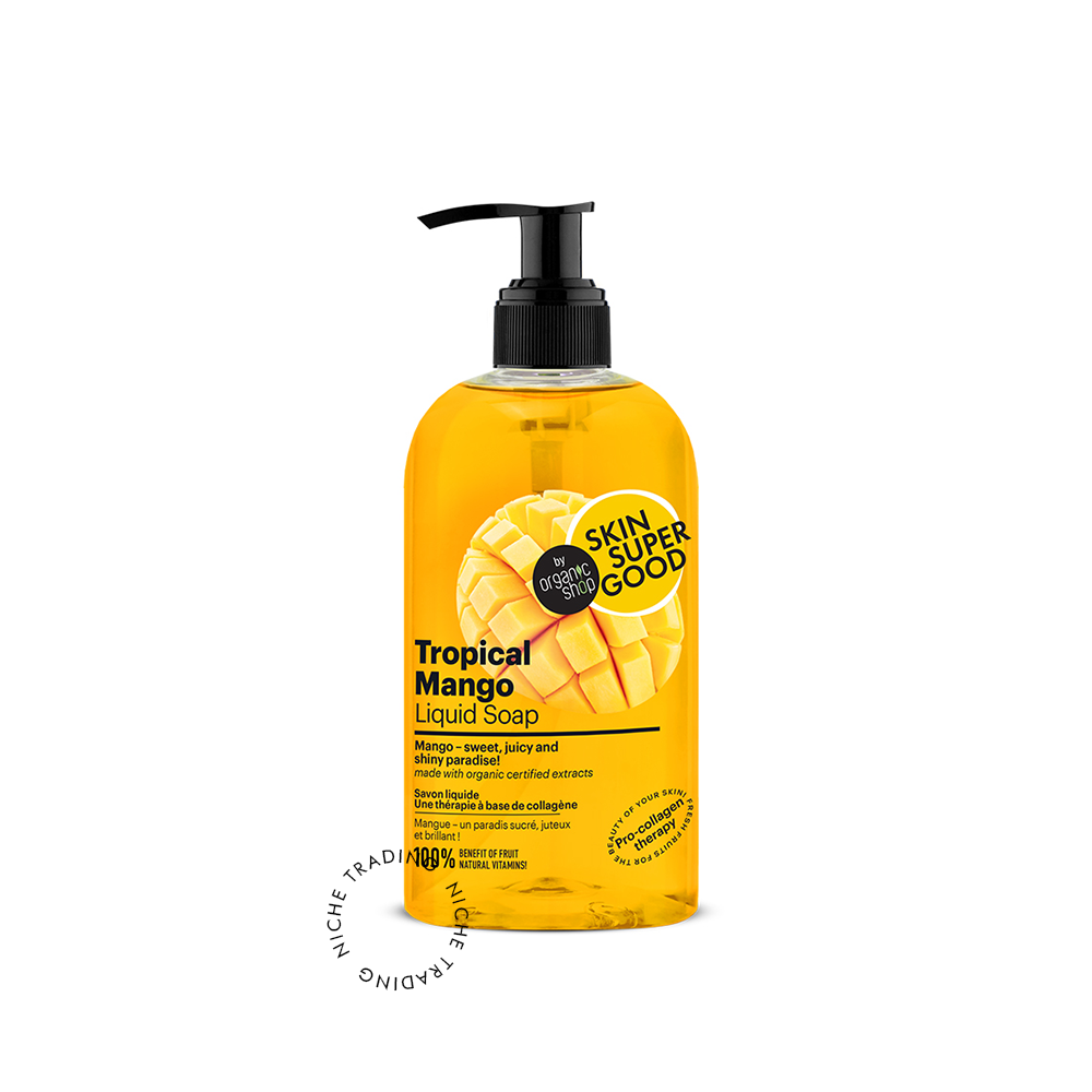 SSG Tropical mango liquid soap. Pro-collagen therapy, 500ml