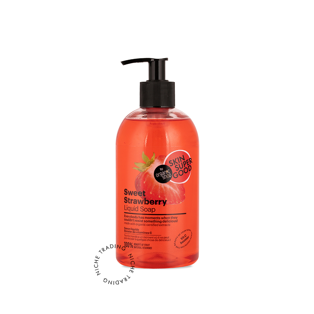 SSG Sweet strawberry liquid soap. Vit C booster, 500ml
