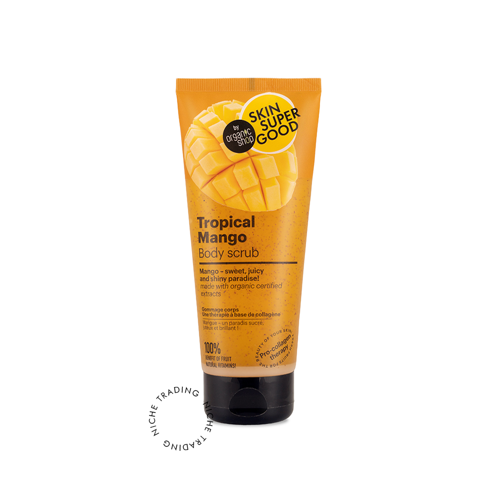 SSG Tropical mango body scrub. Pro-collagen therapy, 200ml
