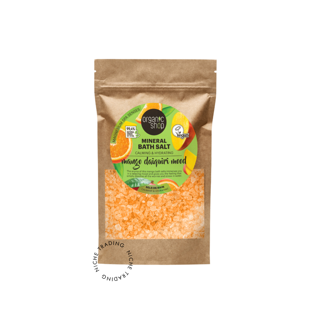 Os Mango Daiquiri Mood. Mineral Bath Salt, 500g - Organic Shop | Niche Trading Qatar