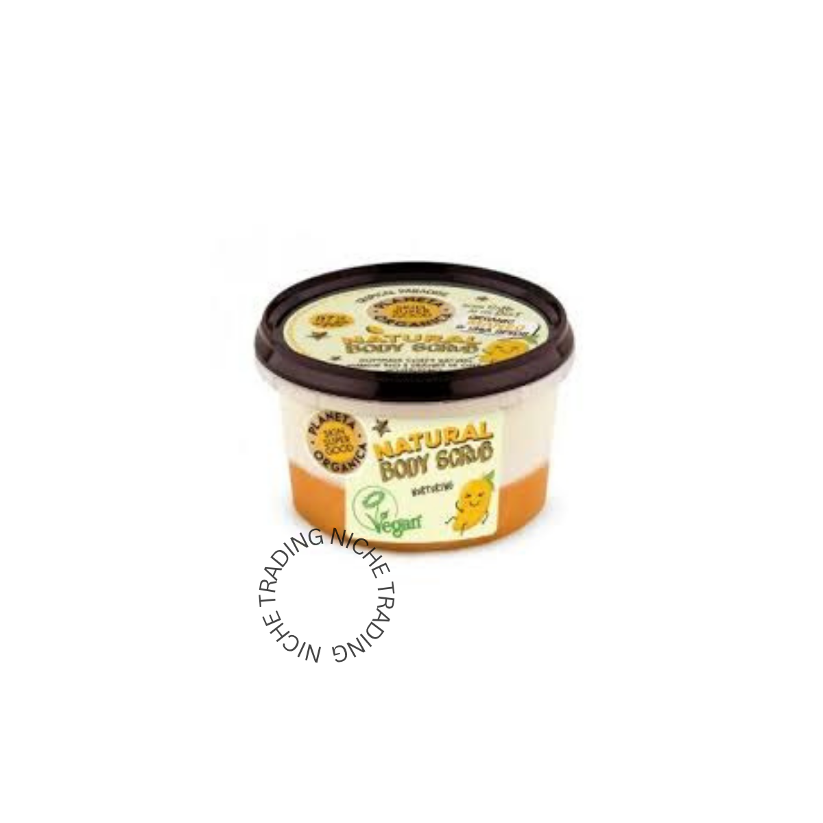 Skin Super Good Natural Body Scrub Organic Mango & Chia Seeds, 250ml - Natura Siberica | Niche Trading Qatar