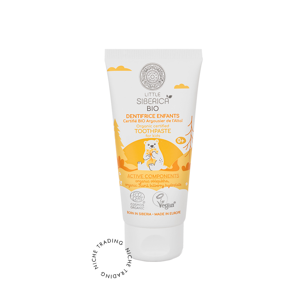 Little Siberica. Organic certified toothpaste for kids ｫAltai Oblepikha...