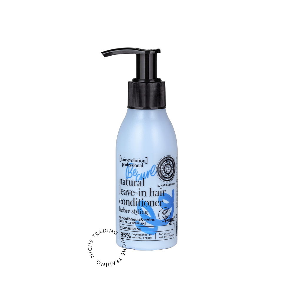 NS. Hair Evolution. Natural Leave-In Hair Conditioner Before Styling "Be-Curl" Smoothness & Shine, 115ml