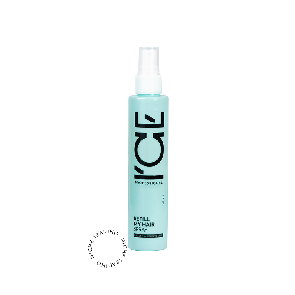 Ice by Natura Siberica. Refill My Hair Spray, 100ml - Ice | Niche Trading Qatar