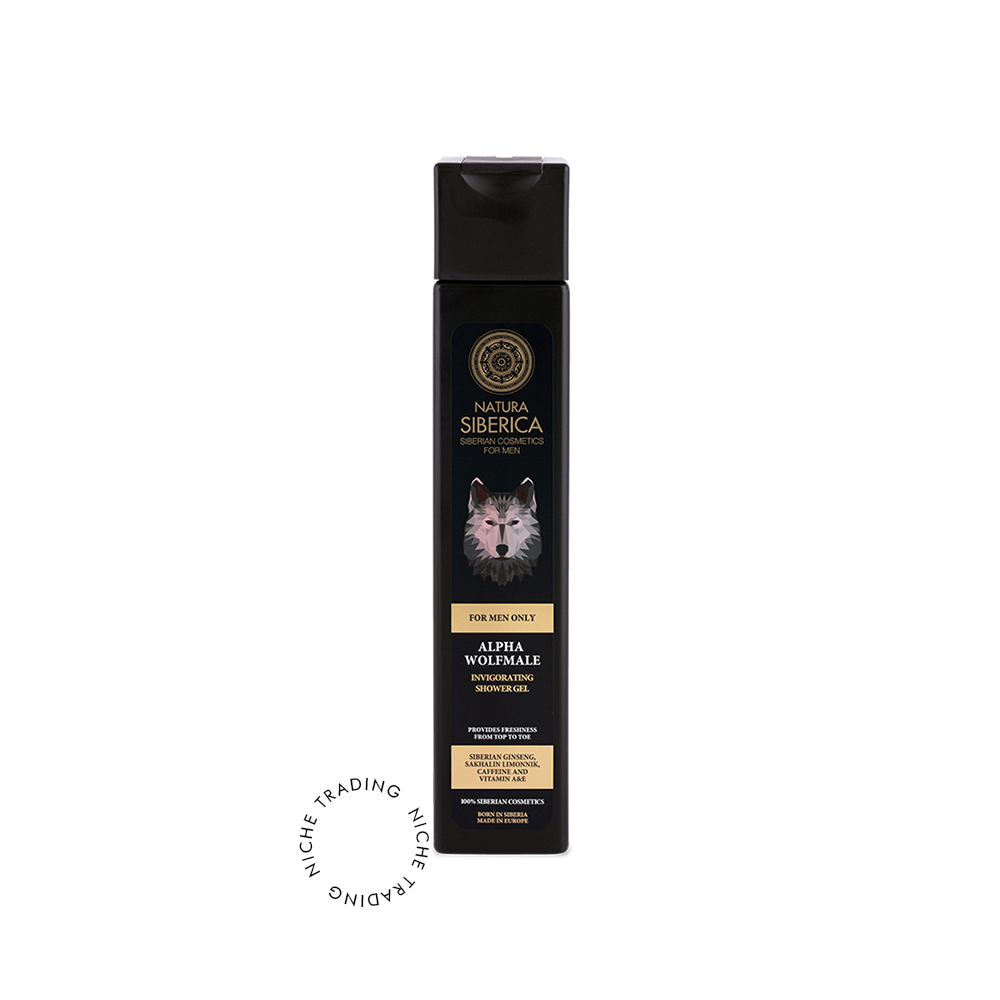 NS Men Invigorating shower gel Alfa wolfmale, 250ml