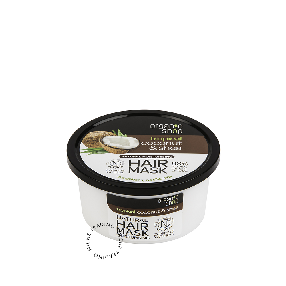 Organic Shop Coconut & Shea hair mask, 250ml