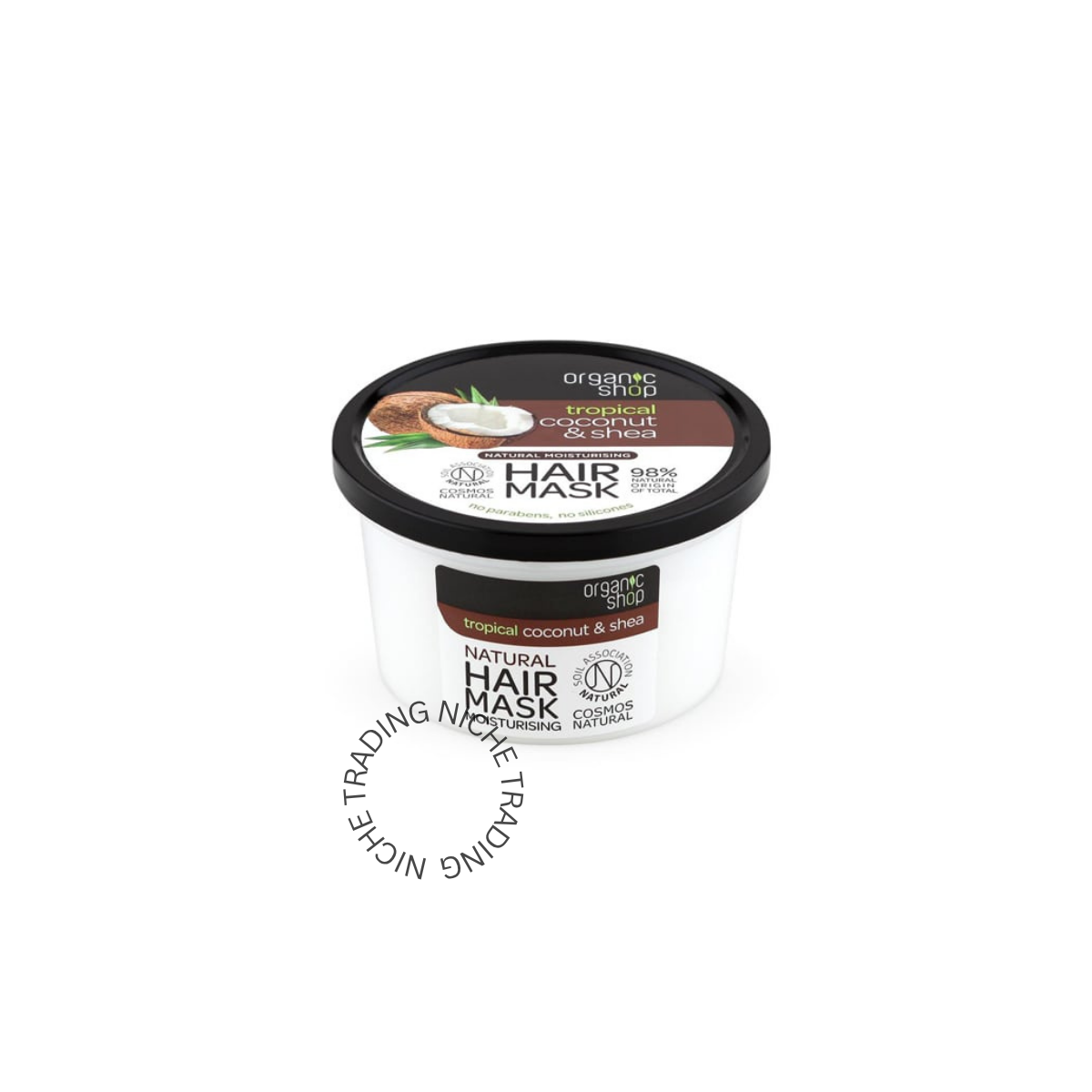 Organic Shop Coconut & Shea Hair Mask, 250ml - Organic Shop | Niche Trading Qatar