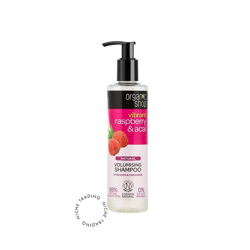 OS Raspberry & Acai shampoo, 280ml