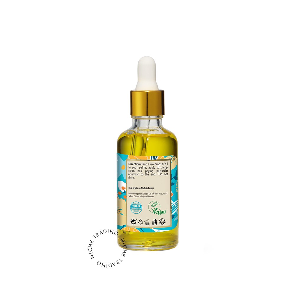 Oil Complex For Hair Ends with Organic Oblepikha Hydrolate, 50ml