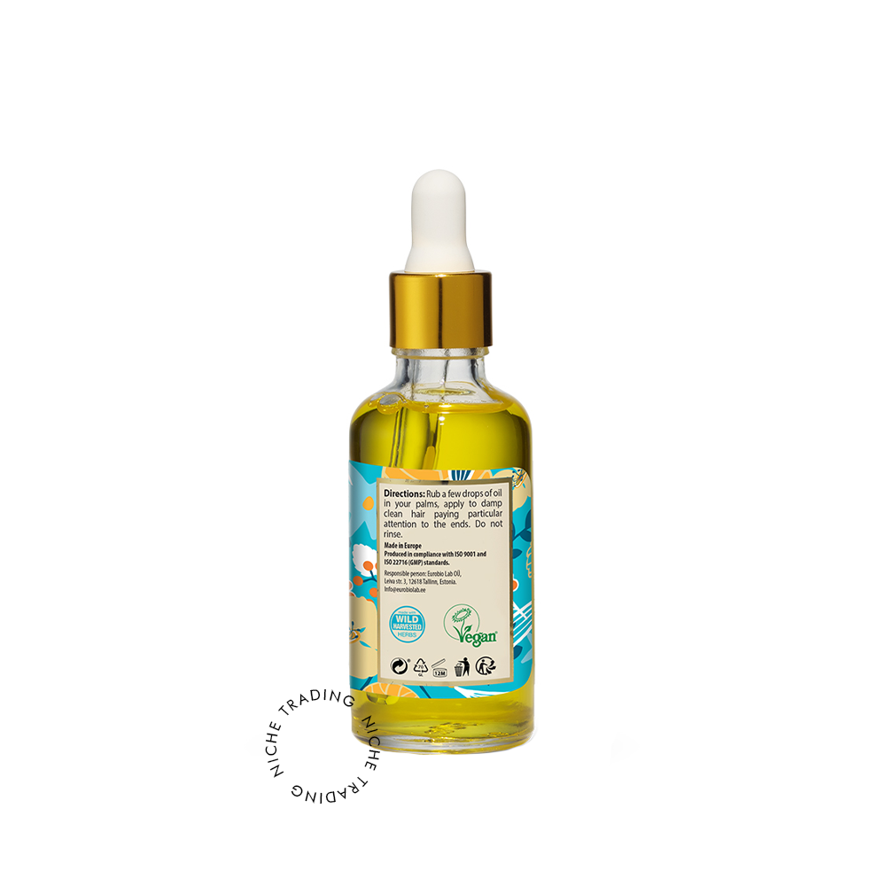 Oil Complex For Damaged Hair with Organic Oblepikha Hydrolate, 50ml