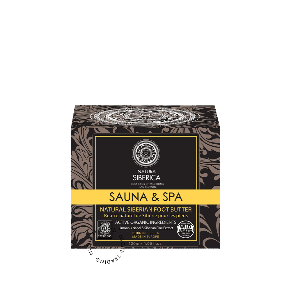 NS Sauna&Spa Natural Siberian Foot Butter, 120ml - Natura Siberica | Niche Trading Qatar