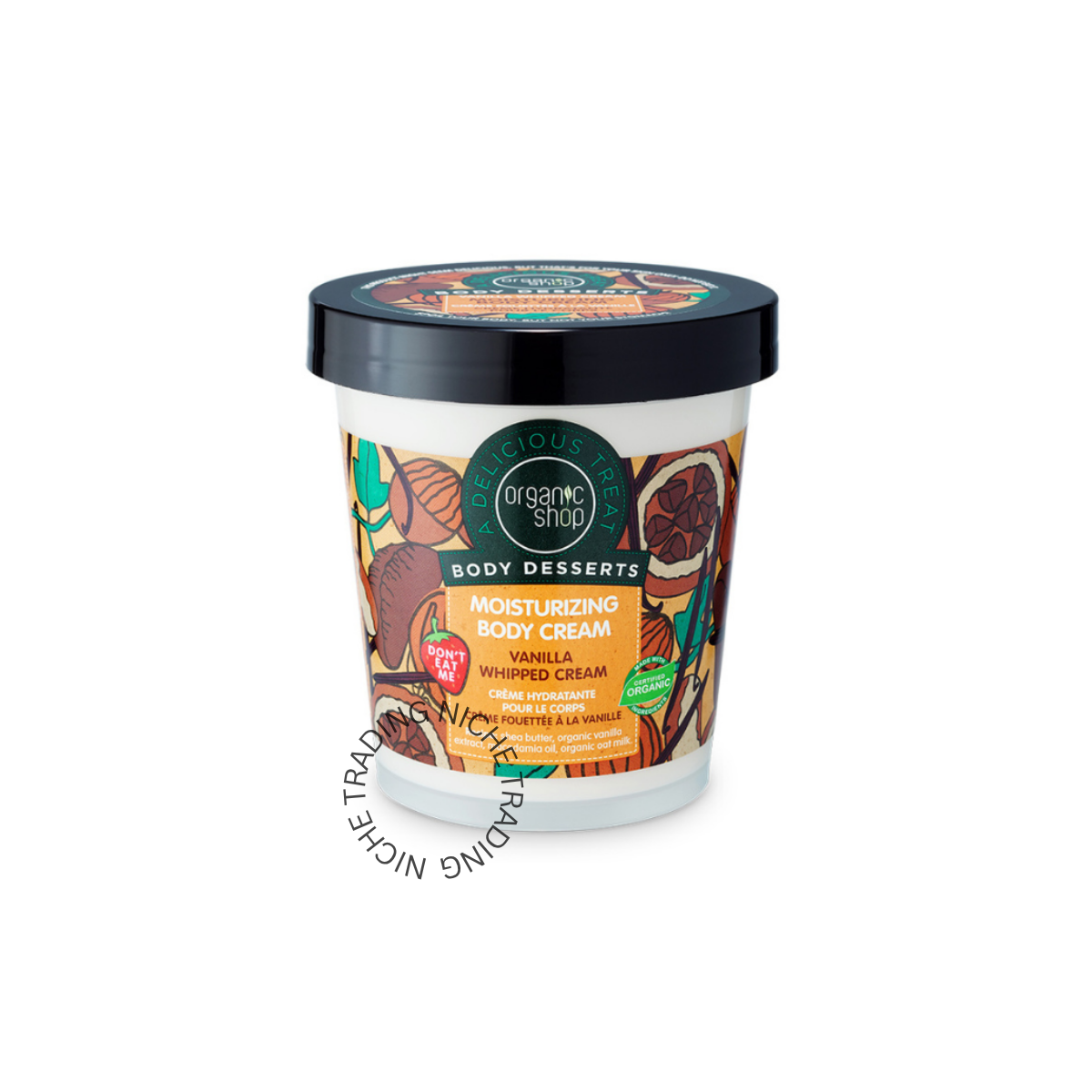 Organic Shop Body Desserts Vanilla Whipped Cream Moisturizing Body - Organic Shop | Niche Trading Qatar