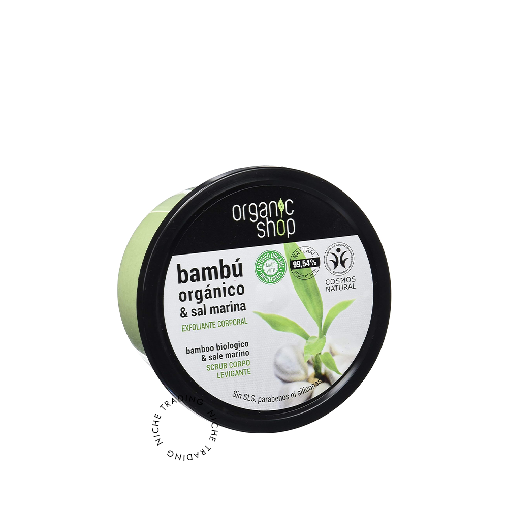 OS Energizing Body Polish Bamboo, 250ml - Organic Shop | Niche Trading Qatar