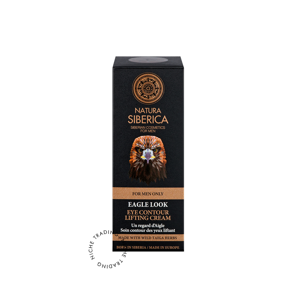 NS Men Eye Contour Lifting Cream Eagle Look, 30ml - Natura Siberica | Niche Trading Qatar
